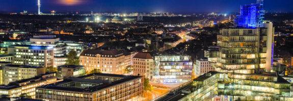 Hannover bei Nacht