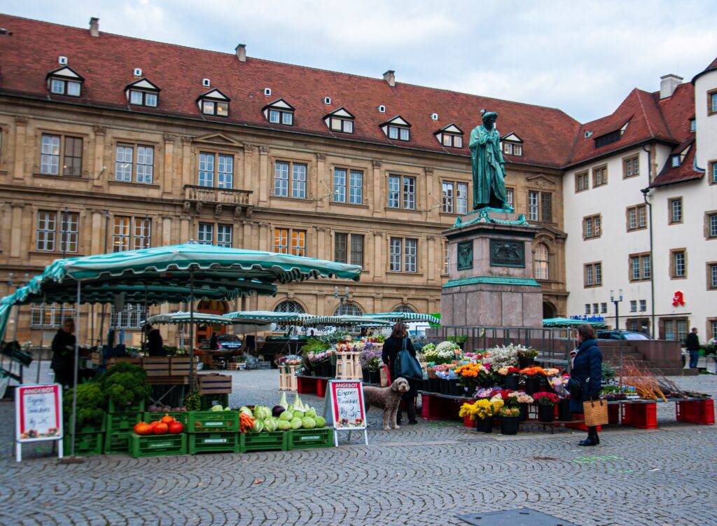 Marktplatz in Stuttgart