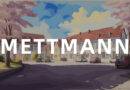 Illustration vom Stadtzentrum Mettmann – regionaler Bezug für Dienstleistungen wie Wunschkennzeichen und Zulassungsservice