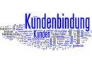 Wortwolke zum Thema Kundenbindung | Postkartenständer
