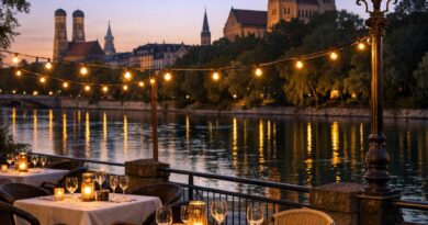 Begleitung in Münchens Hotspots – vom Dinner am Isarufer bis zur exklusiven Clubnacht